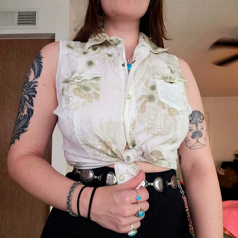 Vintage Roper Brand Western Top